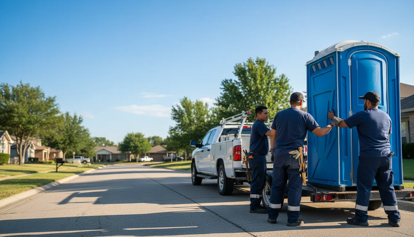 Portable Toilet Rental in Freeport, IL near me